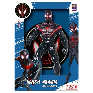 BONECO SPIDER - MAN MILES MORALES MARVEL