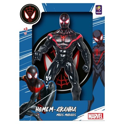 BONECO SPIDER - MAN MILES MORALES MARVEL